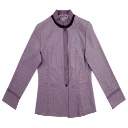 Online ordering of long-sleeved cleaning staff overalls Personal design gray enterprise-collar hotel cleaning clothing Cleaning clothing supplier SKHH026 Online ordering of long-sleeved cleaning staff overalls Personal design gray enterprise-collar hotel cleaning clothing Cleaning clothing supplier SKHH026